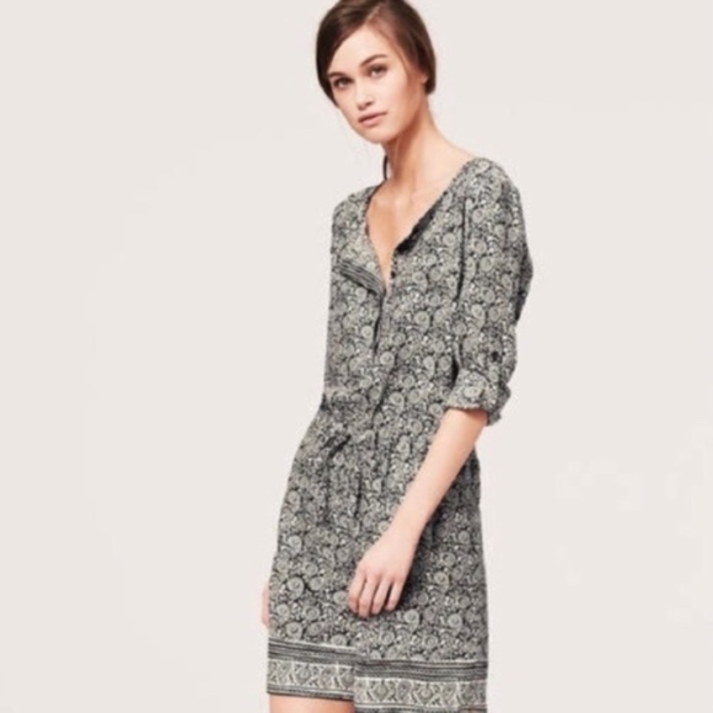 Ann Taylor LOFT Paisley Romper